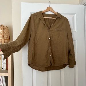Everlane Cotton Gauze Button Up size 14